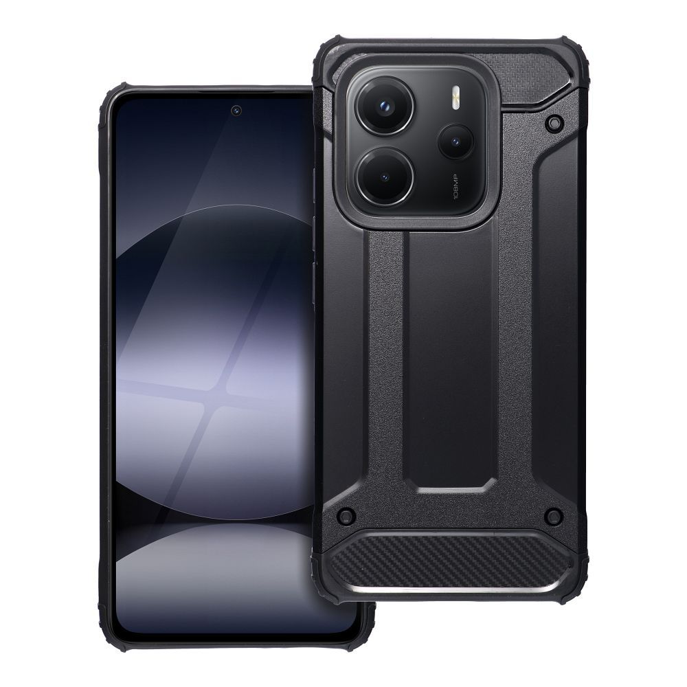 ARMOR-suojakuori Xiaomi Redmi Note 14 4G, musta