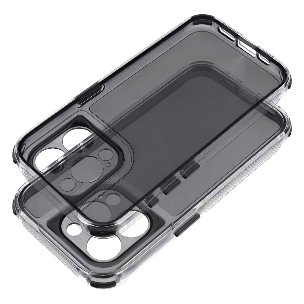 Suojakuori iPhone 13:lle Matrix Clear musta