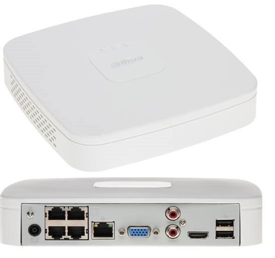 IP Network recorder 4K 4 ch NVR4104-P-EI