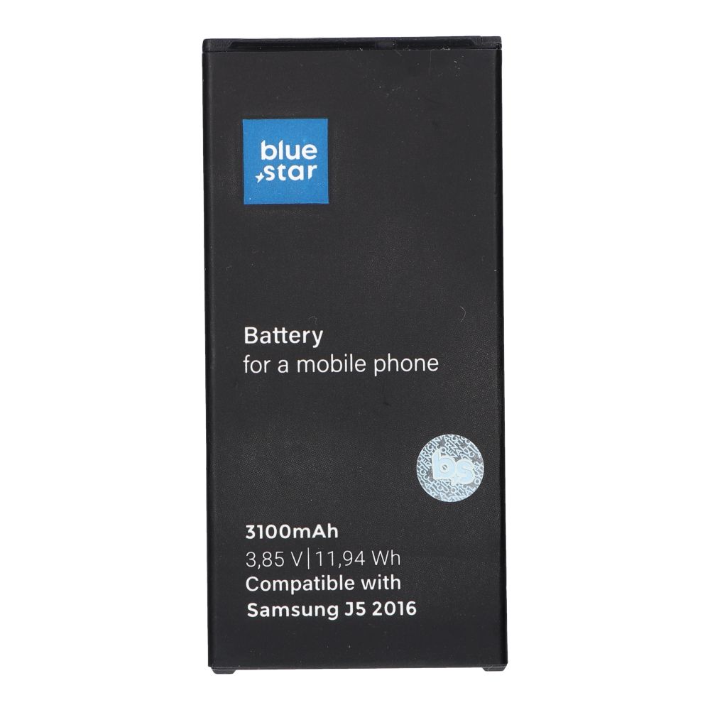 Akku Samsung J5 2016:lle 3100 mAh Blue Star Premium