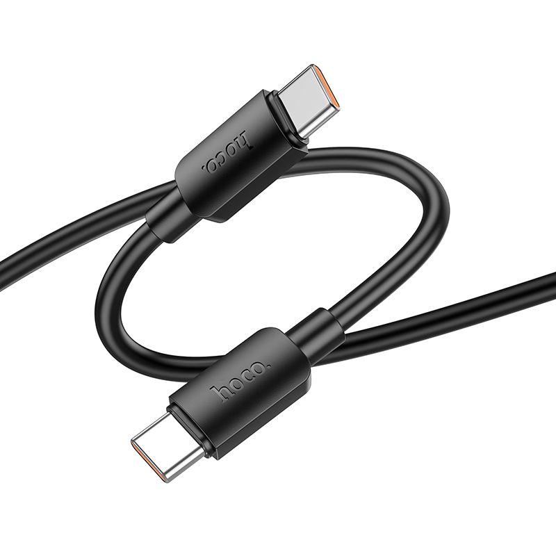 Hoco USB-C - USB-C -kaapeli PD 6A 100W 1 m X96 musta