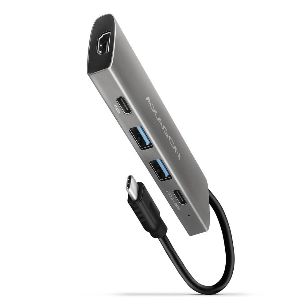 USB-C-keskitin 5-in-1/0.13 m HMC-5G21 AXAGON