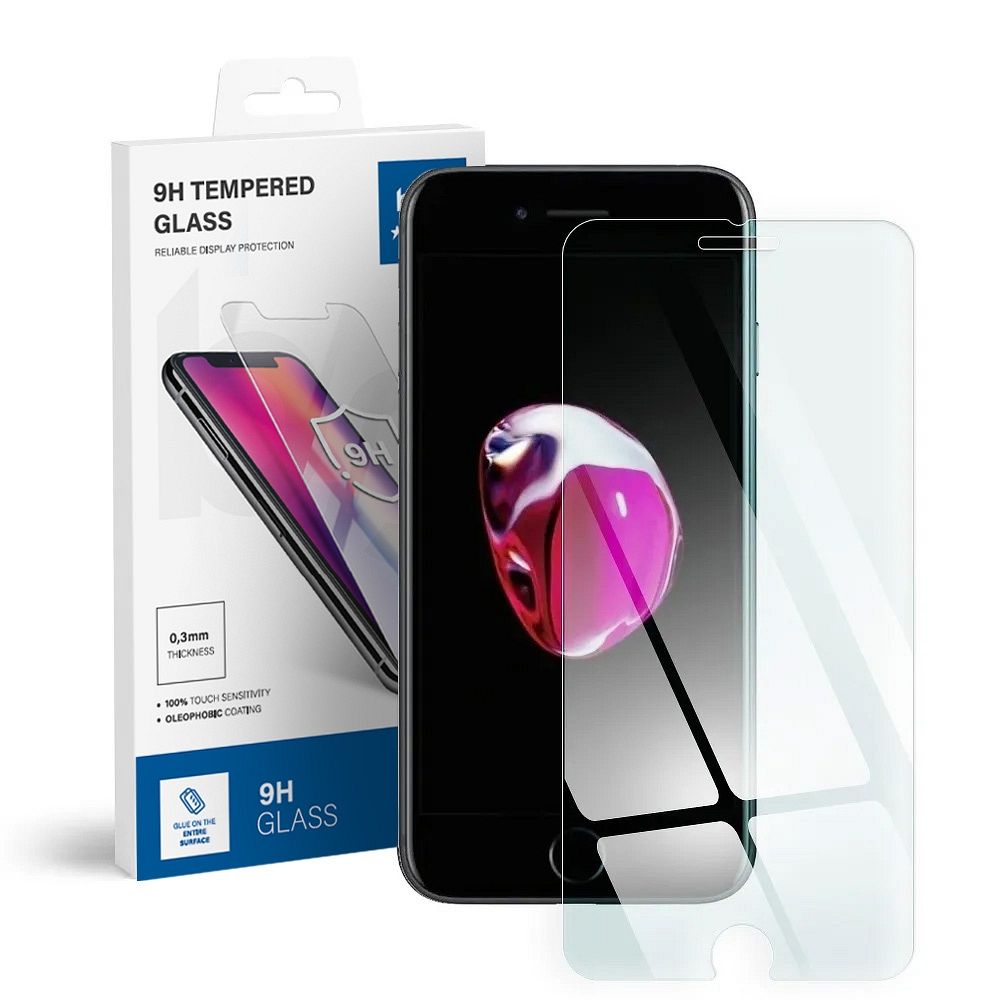 Blue Star Karkaistu lasi iPhone 7 / 8 Plus:lle