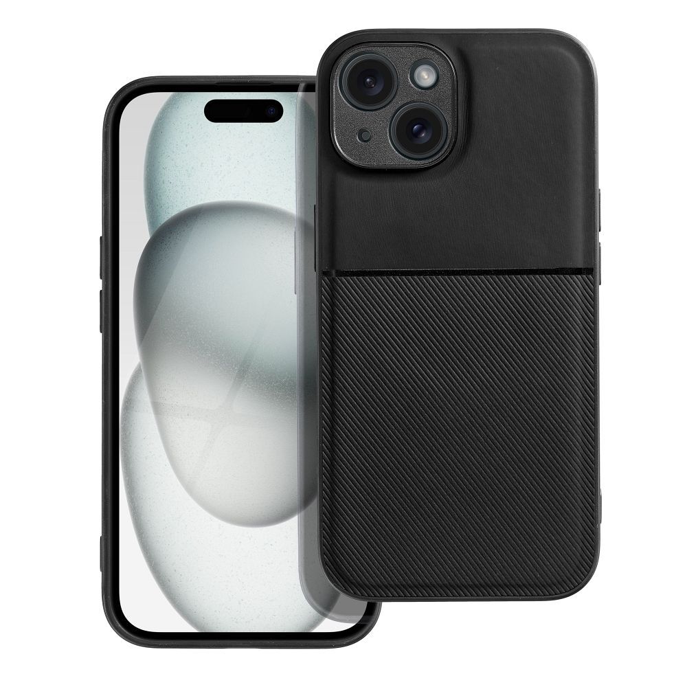 Suojakuori iPhone 15:lle Noble musta