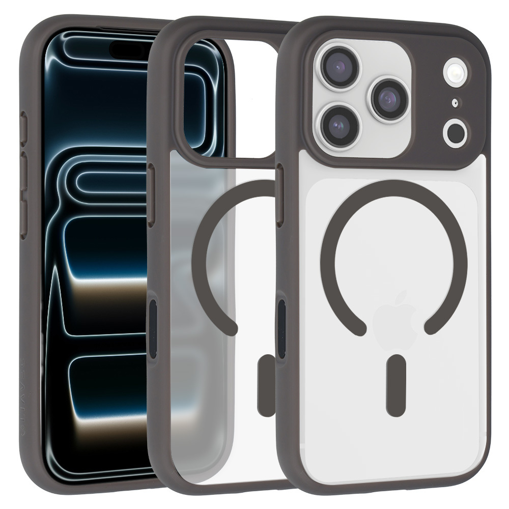 Liavec Soft Suojakuori iPhone 17 Pro Max:lle titaani