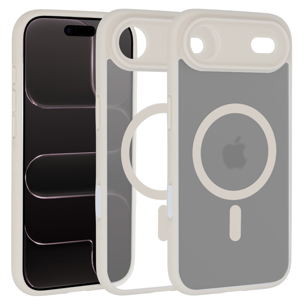 Liavec Soft Suojakuori iPhone 17 Air:lle gardenia