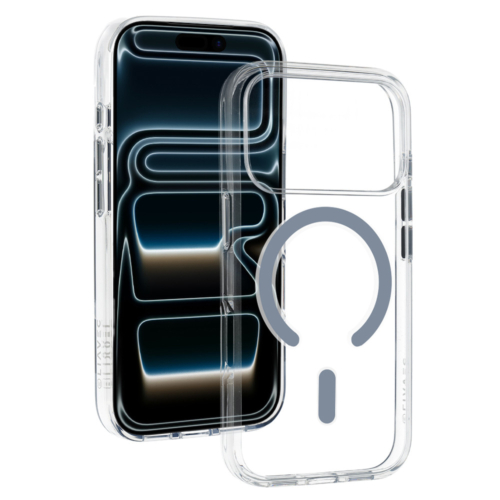 Liavec Pure Suojakuori iPhone 17 Pro:lle titaani