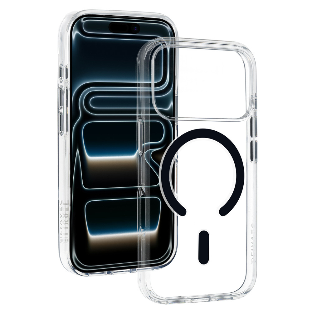 Liavec Pure Suojakuori iPhone 17 Pro Max:lle musta