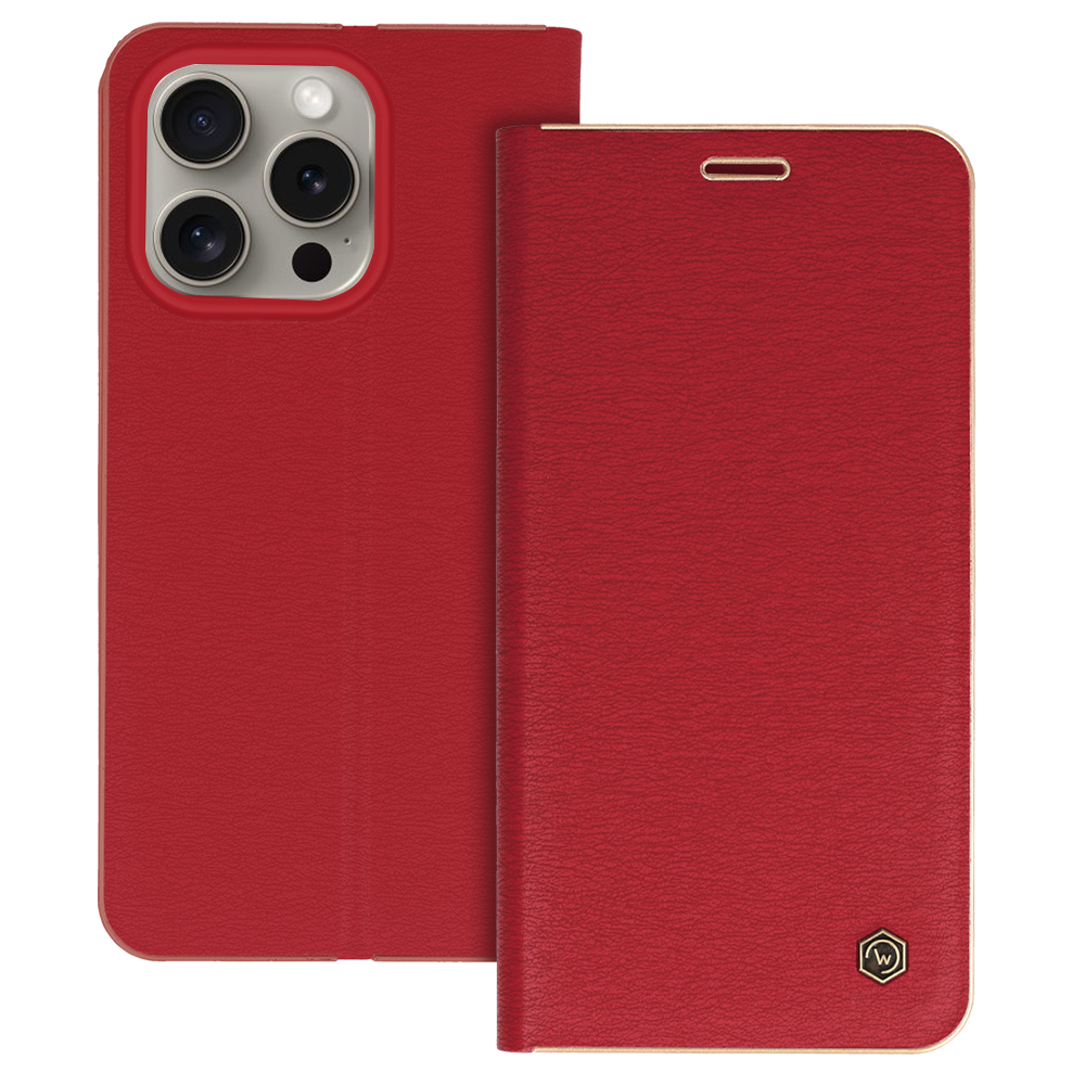 Wonder Frame Case for Iphone 15 Pro red