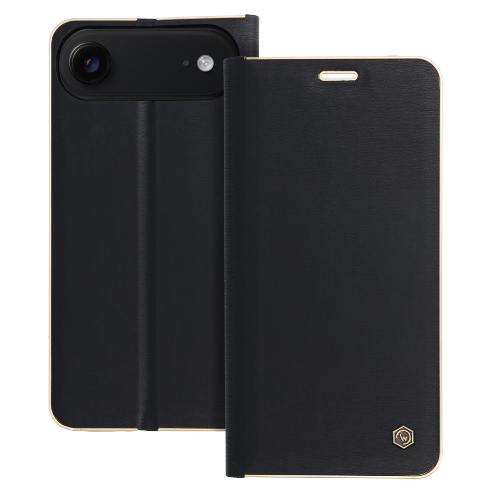 Wonder Frame Suojakuori iPhone 17 Air:lle musta