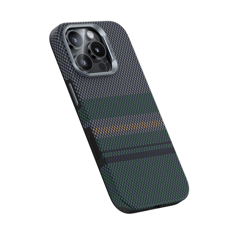 Benks Magnetic Armor Pro Aurora Kevlar 600D -suojakuori (BC66) Iphone 16 Pro Maxille (kameran ohjauspainike)