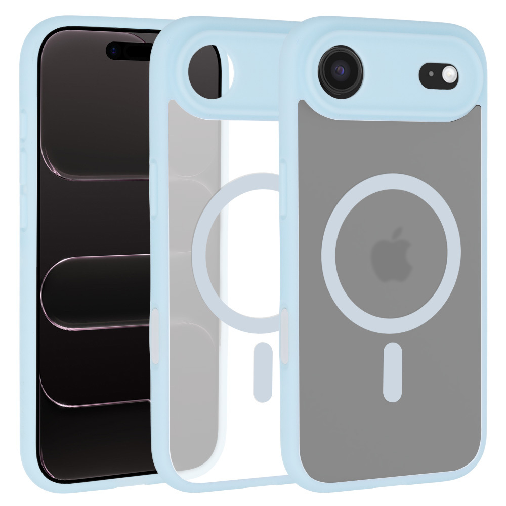 Liavec pehmeä suojakuori iPhone 17 Airille vaaleansininen