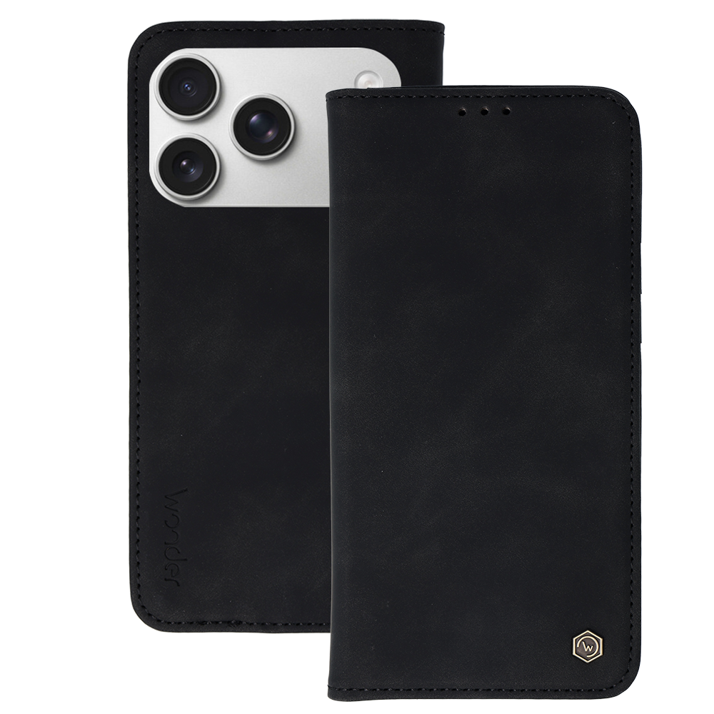 Wonder Smart Case iPhone 17 Pro:lle musta
