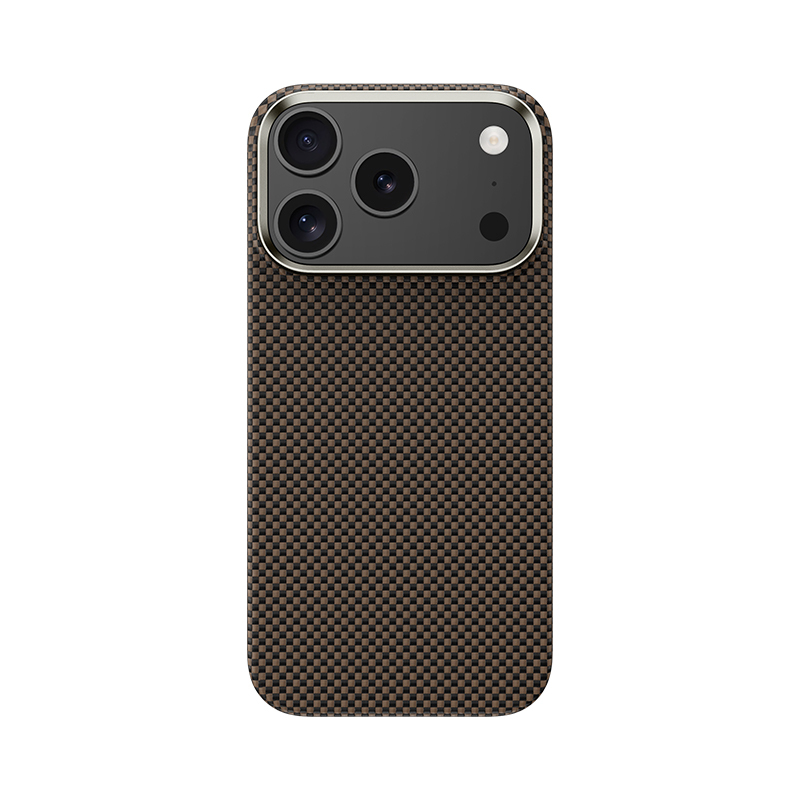Benks Magneettinen Armor Tint Kevlar 1000D (0069) iPhone 17 Pro:lle kultainen