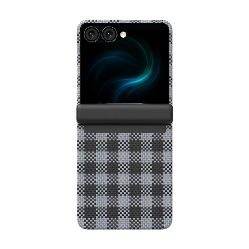 Benks Magnetic Armor Vichy Spin Kevlar -suojakuori 1000D (BK48) Samsung Galaxy Z Flip 7, musta