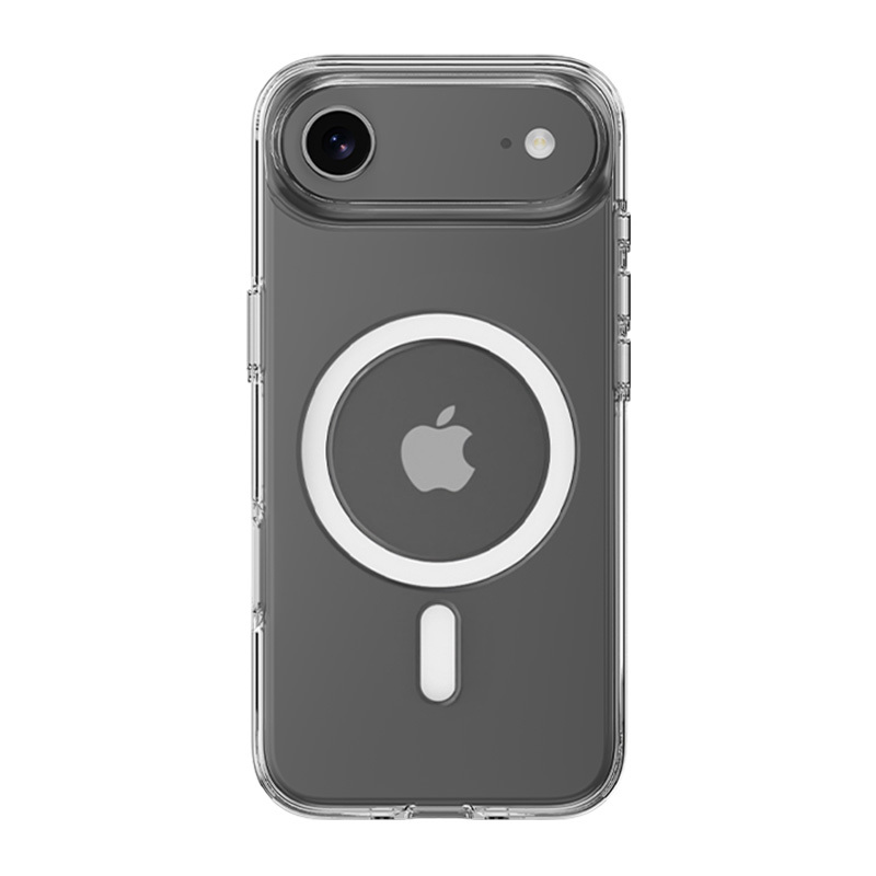 Rock Crystal Shield Series Magneettinen Suojakuori iPhone 17 Air:lle läpinäkyvä