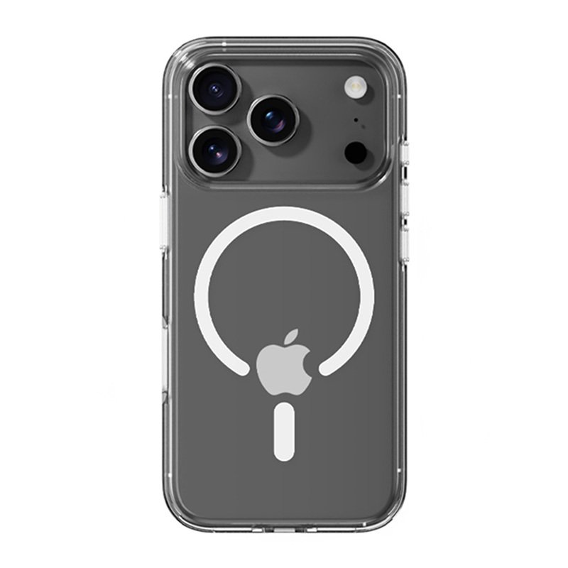 Rock Crystal Shield Series Magneettinen Suojakuori iPhone 17 Pro Max:lle läpinäkyvä