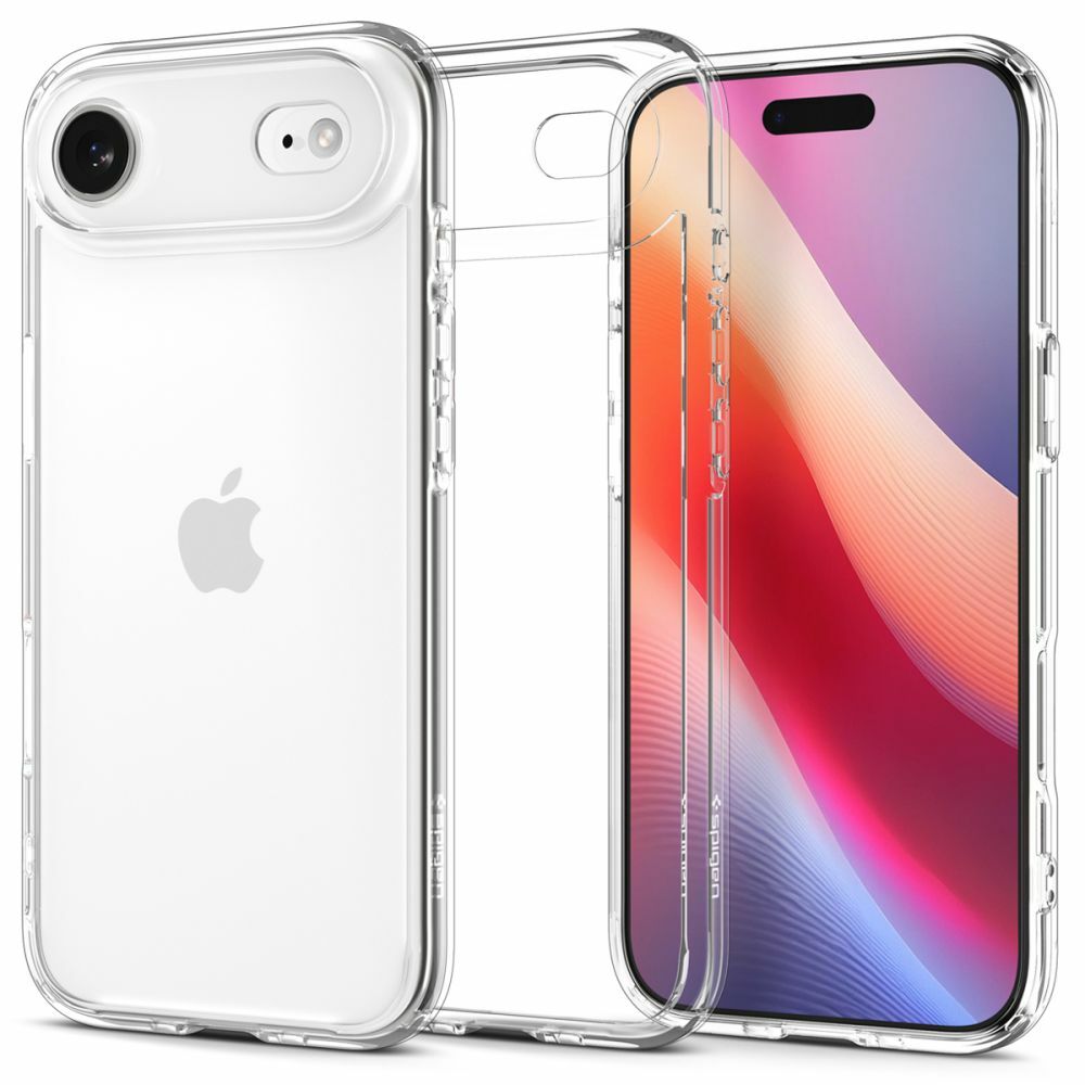 Spigen Ultra Hybrid Suojakuori ACS10309 iPhone 17 Air:lle - Crystal Clear