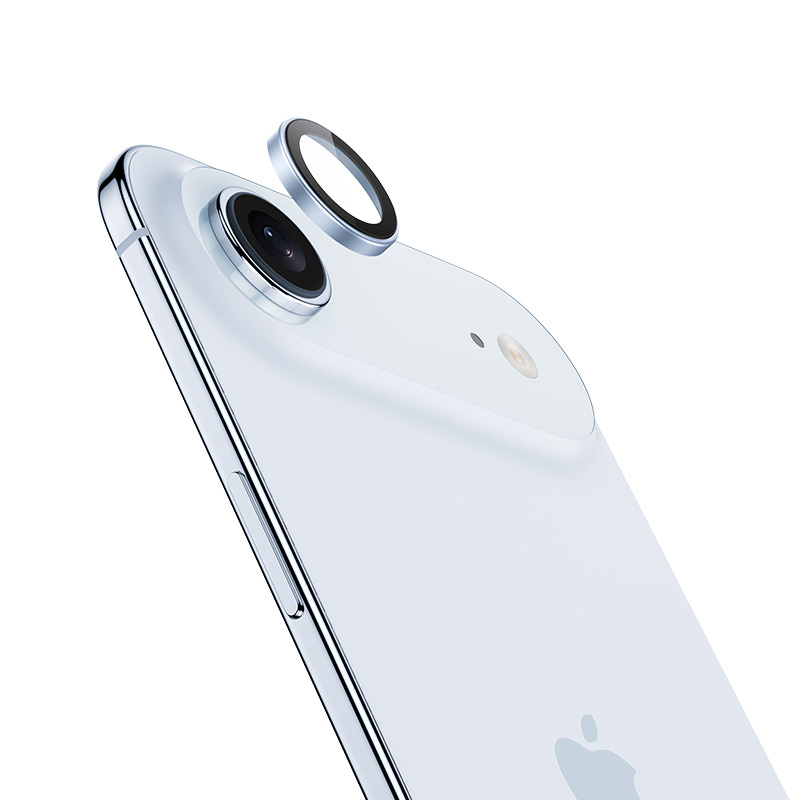 Benks Karkaistu lasi Glass Warrior Lens Protector kameralle iPhone 17 Airille (1 linssi) vaaleansininen