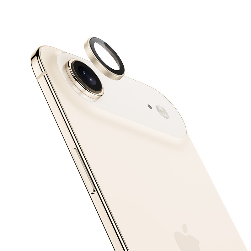 Benks Tempered glass Glass Warrior Lens Protector on camera for Iphone 17 Air (lens 1 piece) gold