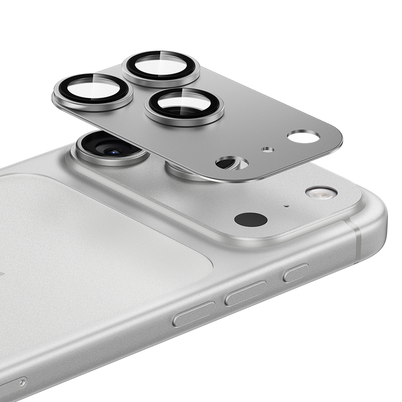 Benks Tempered glass Glass Warrior Metal Integrated Lens Protector (C069) for Iphone 17 Pro (lens 3 pieces) white
