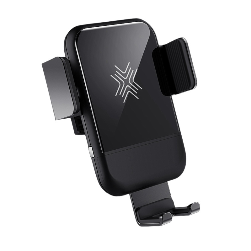 Rock Magnetic gravity car holder EDZ-03 induction to air vent black