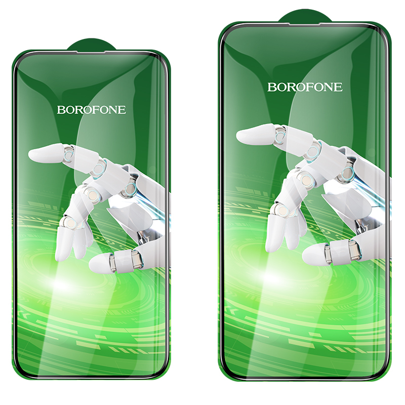 Borofone karkaistu lasi BF8 Diamond Armor Full Screen 5D Large Arc iPhone 17 Pro Max:lle, 10 kpl