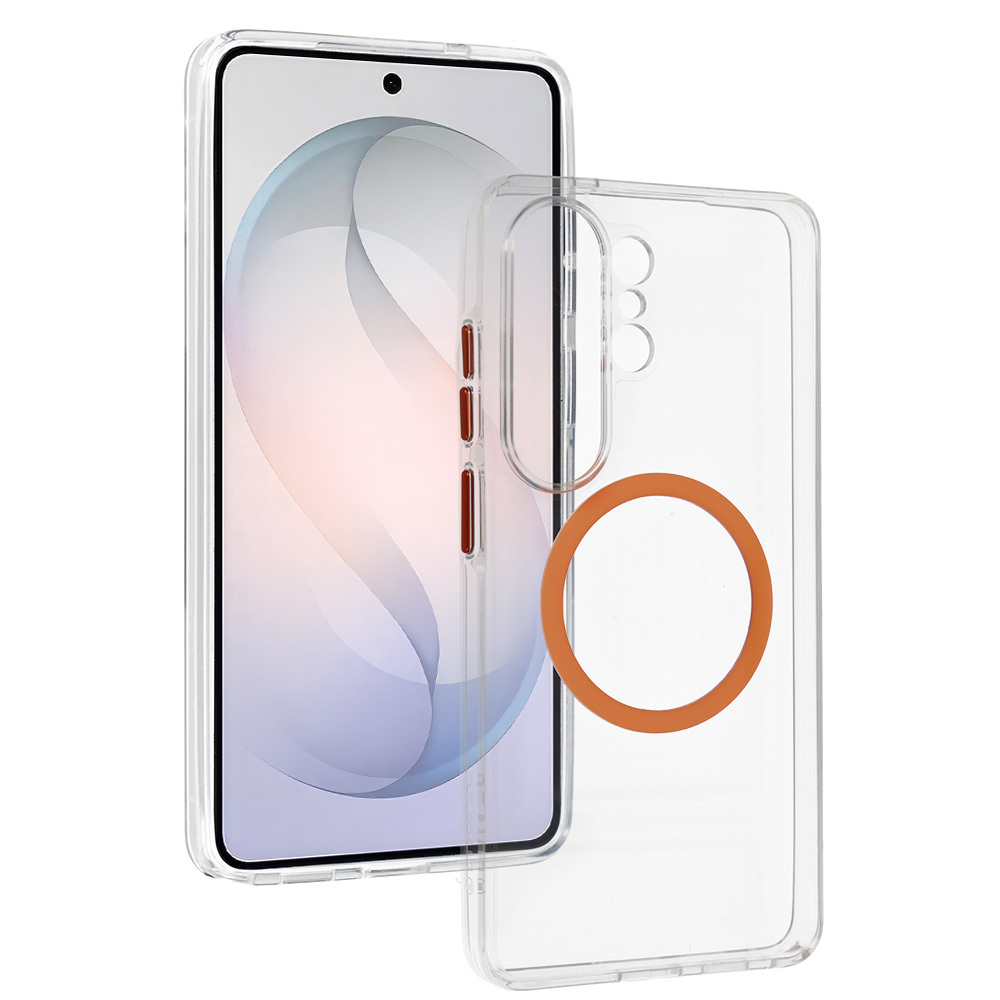Liavec Pure Suojakuori Samsung Galaxy S26 Ultralle oranssi