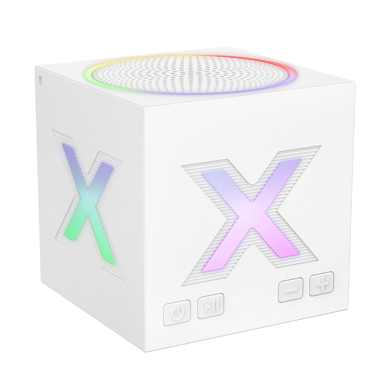 Borofone Kannettava Bluetooth-kaiutin BR101 Rubik valkoinen