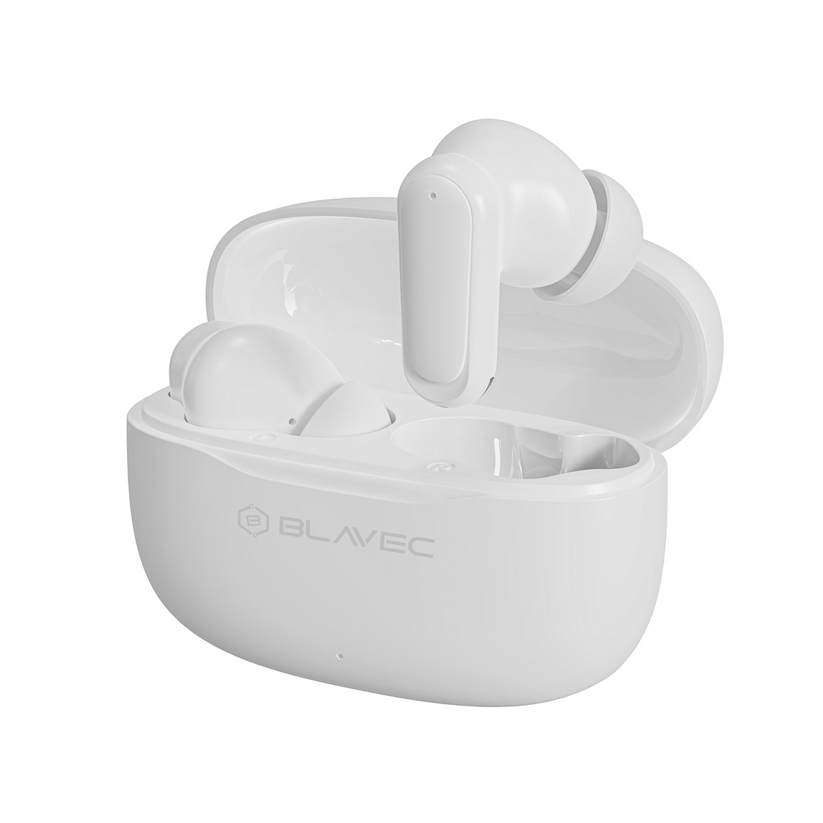 Blavec Bluetooth TWS -kuulokkeet BW-08 Speak AI (BW08SA-W) valkoinen