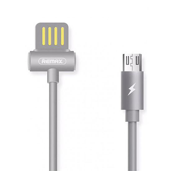 REMAX Waist Drum RC-082m Kaapeli - USB - Micro USB - harmaa