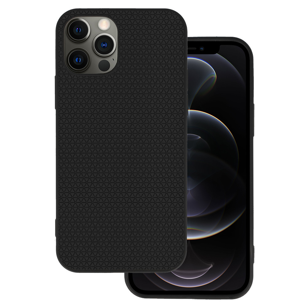 Tel Protect Liquid Air Suojakuori iPhone 12 Pro Max:lle musta