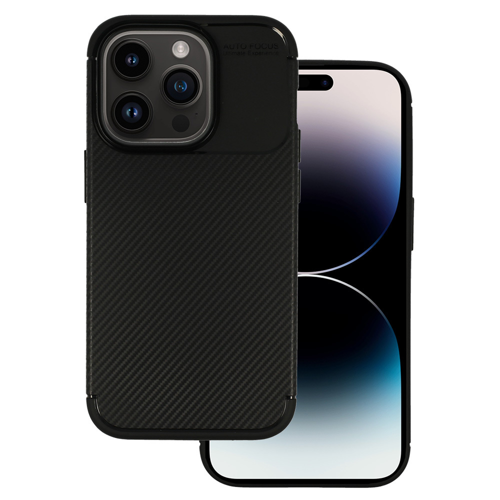 Tel Protect Carbon Elite iPhone 14 Pro:lle musta