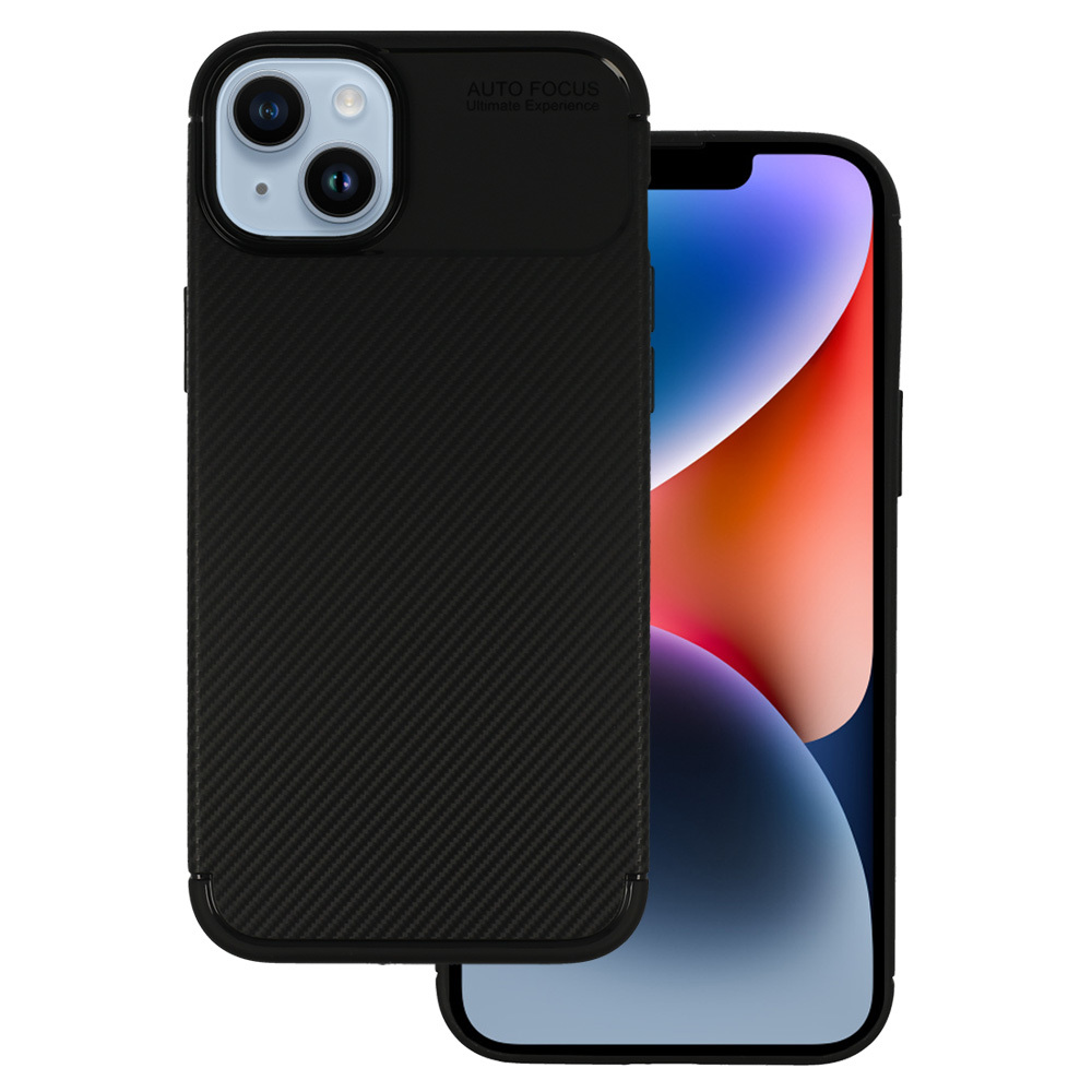 Vennus Carbon Elite iPhone 14 Plus:lle musta
