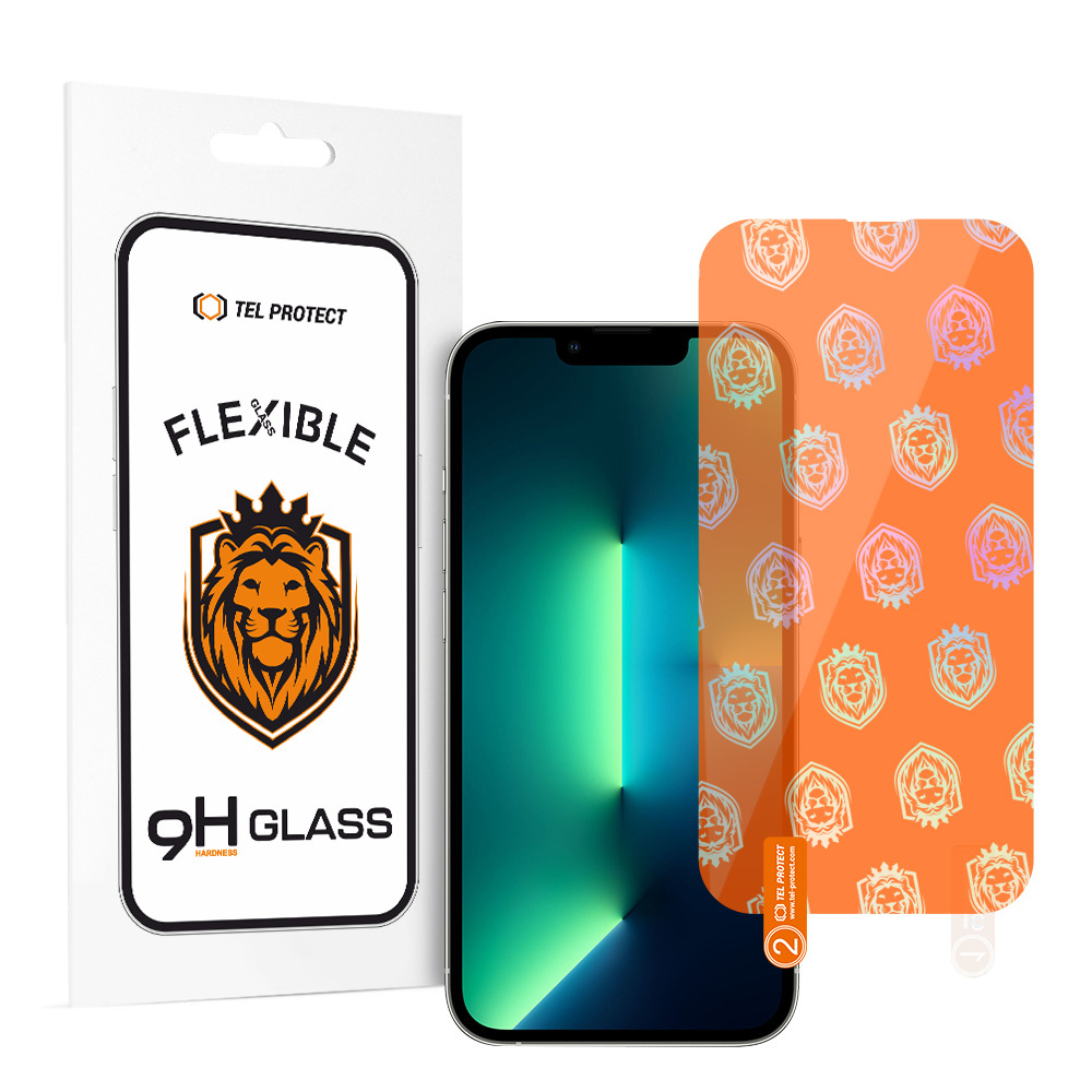 Tel Protect Best Flexible Hybrid Karkaistu lasi iPhone 13/13 Pro/14/16E/17E:lle