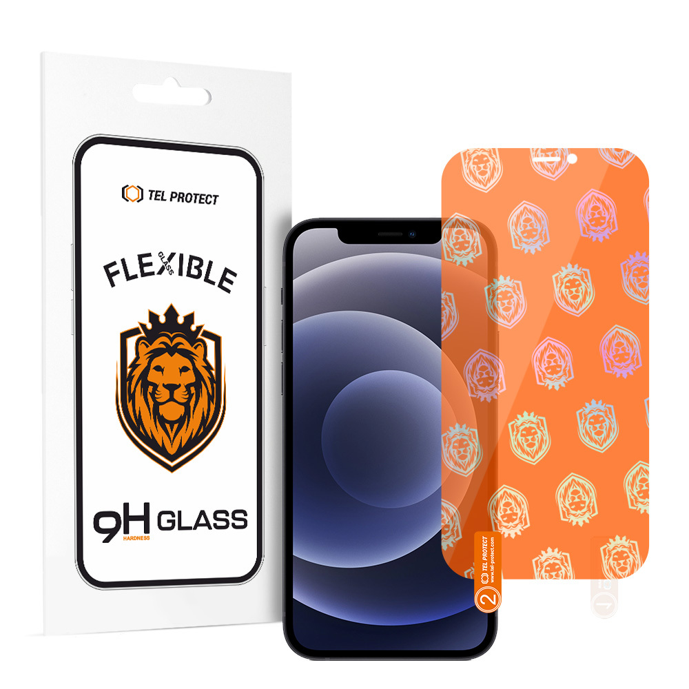 Tel Protect Best Flexible Hybrid Karkaistu lasi iPhone 12 Pro Max:lle