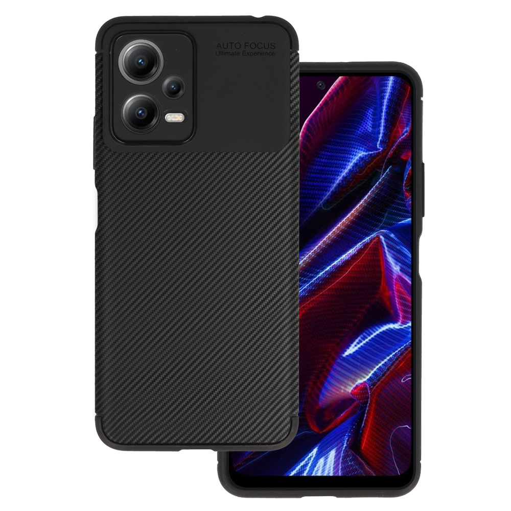 Vennus Carbon Elite Xiaomi Redmi Note 12 5G / Poco X5:lle musta