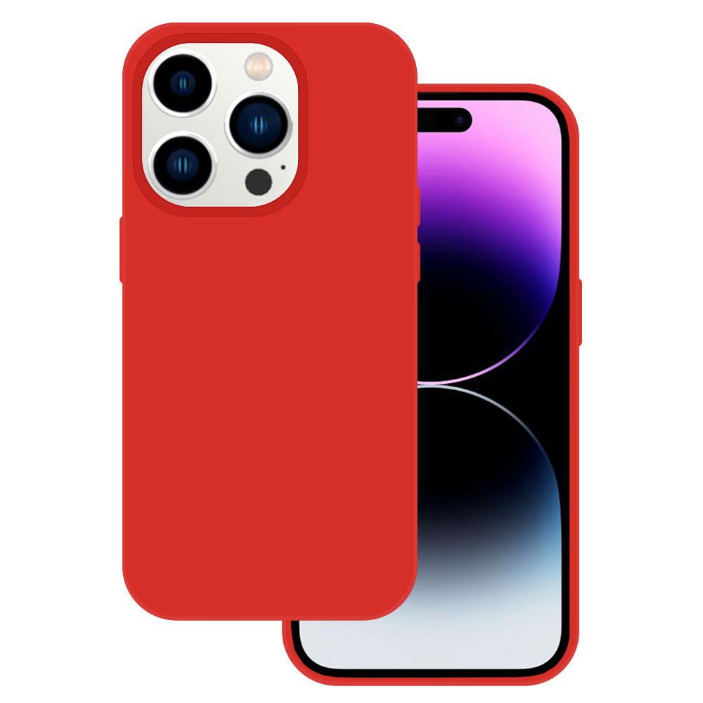 Tel Protect Silicone Premium iPhone 15 Pro Maxlle punainen