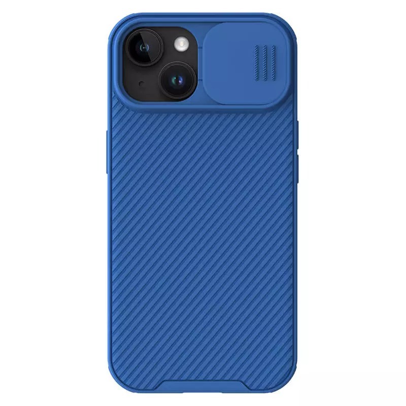 Nillkin CamShield Pro Magneettinen Suojakuori iPhone 15 Plus:lle sininen