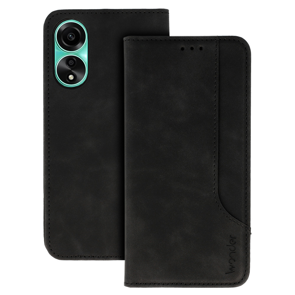 Wonder Prime Suojakuori Oppo A78 5G:lle musta