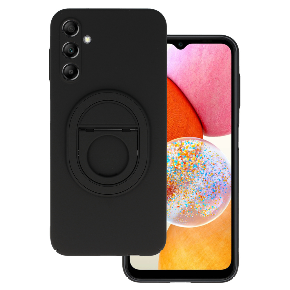Tel Protect Magneettinen Elipse Suojakuori Samsung Galaxy A14 4G/5G:lle musta