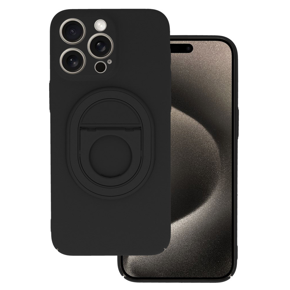 Tel Protect Magnetic Elipse Case for Iphone 15 Pro black