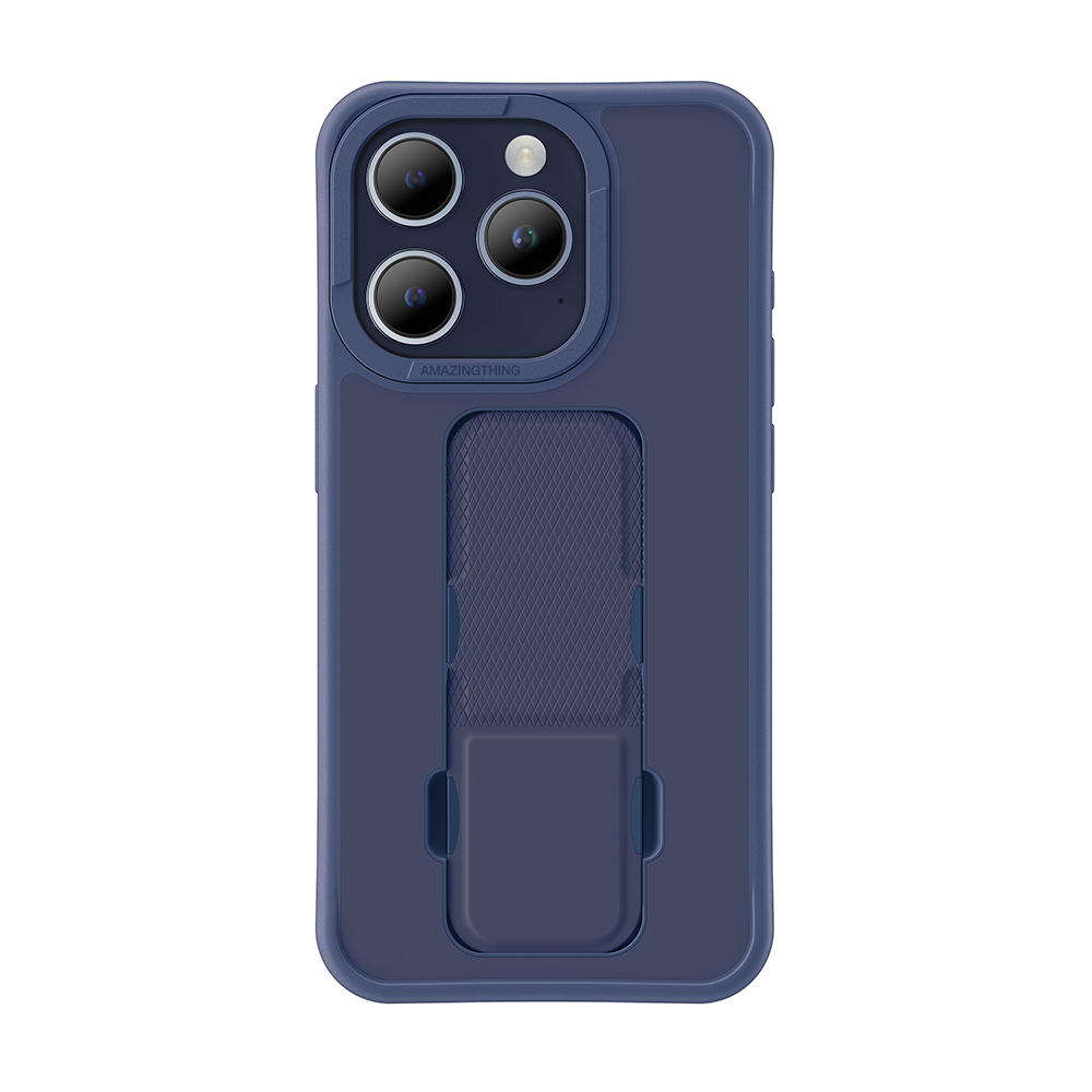 Amazing Thing Matte Pro Mag Suojakuori 12FT IP156.7PMPBU iPhone 15 Pro Max:lle laivastonsininen