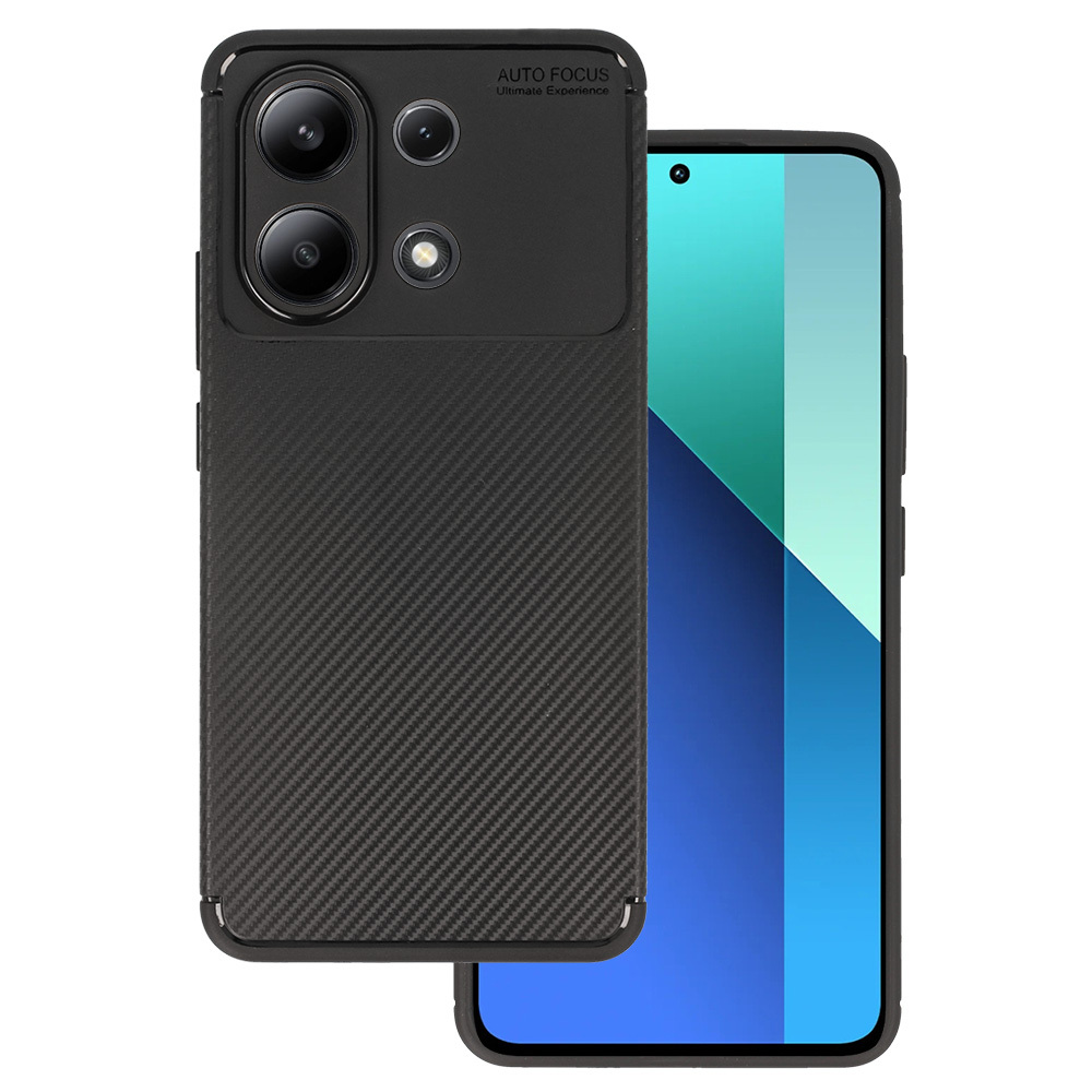 Tel Protect Carbon Elite Xiaomi Redmi Note 13 4G:lle musta