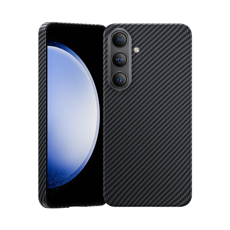 Benks Magnetic Armor Air Kevlar Suojakuori Metal Frame 600D Samsung Galaxy S24:lle musta
