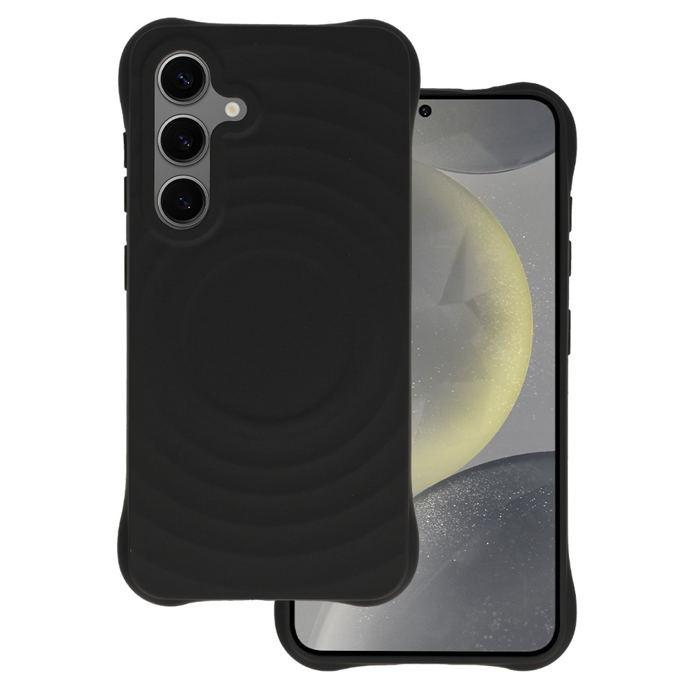Tel Protect Wave Magsafe Suojakuori Samsung Galaxy S24 Plus:lle musta
