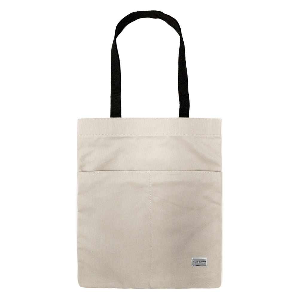 Wonder ostoskassi kuvio 4 beige