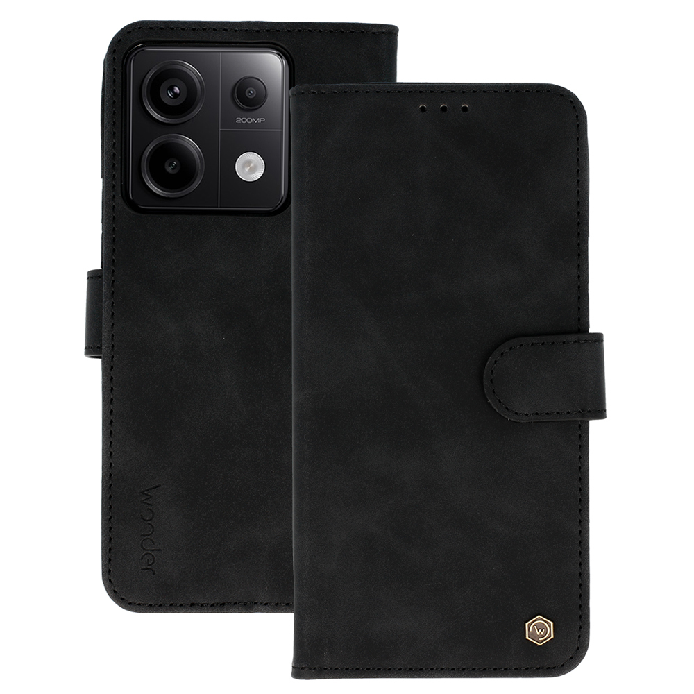 Wonder Fancy Suojakuori Xiaomi Redmi Note 13 5G:lle musta