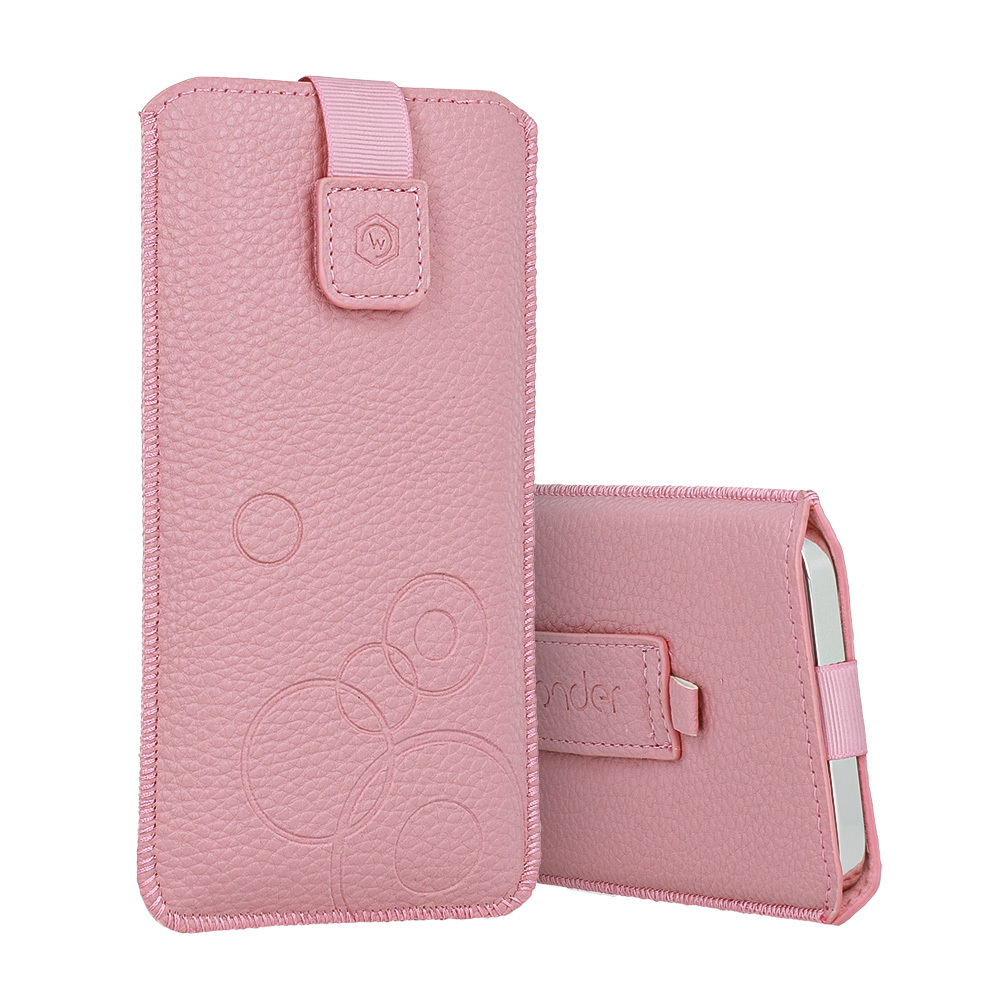 WONDER Deko Pouch Case (Size S) for Nokia 105 2019/150/216 pink