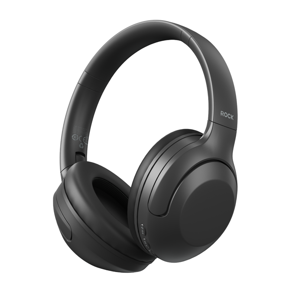 Rock Kuulokkeet O3 ANC bluetooth musta